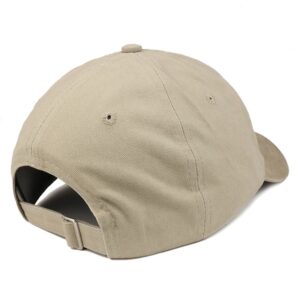 Trendy Apparel Shop Kauai Hawaii Embroidered Brushed Cotton Cap - Khaki