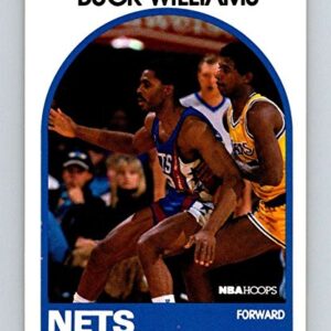 1989-90 Hoops Basketball #145 Buck Williams SP Short Print New Jersey Nets Official NBA Trading Card