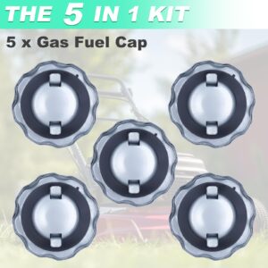 Adefol 5pcs Gas Fuel Cap for Honda GX120 GX160 GX200 GX240 GX270 GX340 GX390 Replace 17620-ZH7-013 17620-ZH7-023