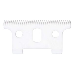 barber supply ceramic blade cutter for andis blackouts, white ceramic