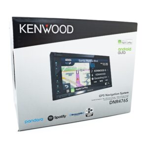 KENWOOD DNR476S 6.8" Car Stereo, Garmin Navigation Built in, Inrix Traffic Service, CarPlay and Android Auto, Bluetooth, (Does Not Play DVD's)