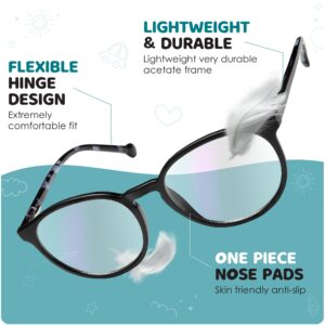 Prospek Blue Light Glasses for Kids, High Optical Quality Clear Lenses, SHARP. Computer Blue Light Blocking Glasses for Children 5-12y.o