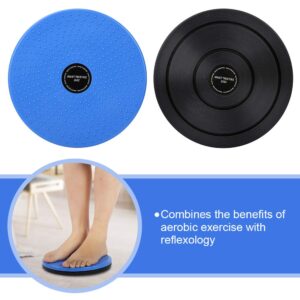 VGEBY Waist Twirl, Waist Disc Trainer Board Ankle Body Aerobic Exercise Fitness Slim Twirl Plate Exercise Gear Weight Loss Foot Massage Plate Strength Training