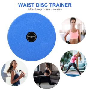 VGEBY Waist Twirl, Waist Disc Trainer Board Ankle Body Aerobic Exercise Fitness Slim Twirl Plate Exercise Gear Weight Loss Foot Massage Plate Strength Training