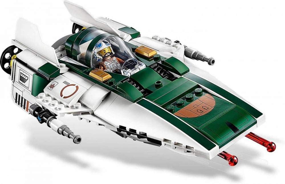 LEGO Star Wars: The Rise of Skywalker Resistance A Wing Starfighter 75248 Advanced Collectible Starship Model Building Kit (269 Pieces)