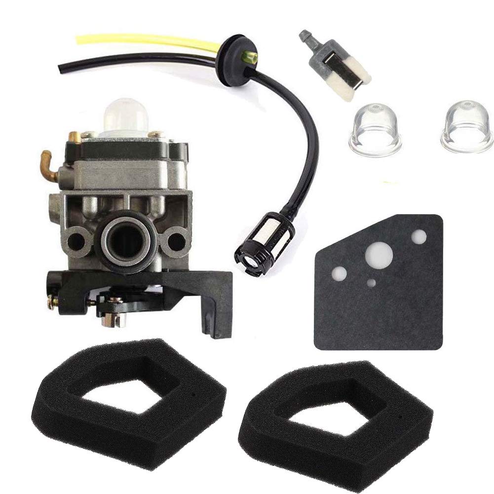 Carburetor & Air Filter & Fuel Line Kit for 531008681 Select 324RX 224L 324 HDA 55X 324LX Trimmer Blower Fuel Line Fuel Filter Grommet Primer Bulb Gasket