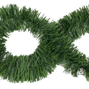 50 Foot Garland | Christmas Garland for Christmas Decorations Indoor or Outdoor | Non-Lit Soft Garland Christmas Decorations | Green Holiday Decor | Home Garden Artificial Greenery (1, 50 FT)