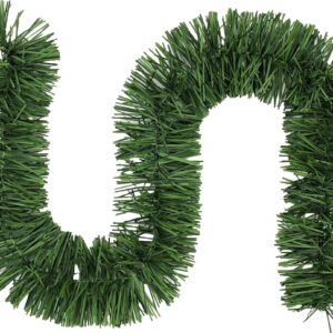 50 Foot Garland | Christmas Garland for Christmas Decorations Indoor or Outdoor | Non-Lit Soft Garland Christmas Decorations | Green Holiday Decor | Home Garden Artificial Greenery (1, 50 FT)