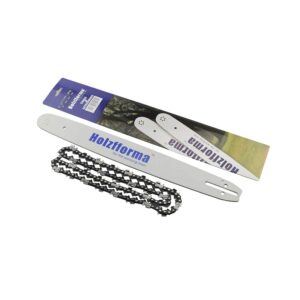 Farmertec Holzfforma® 18Inch Guide Bar &Saw Chain Combo .325 .050 72DL Compatible with Husqvarna 36 41 50 51 55 336 340 345 350 351 353 346xp 435 440 445 450 455 460 Poulan