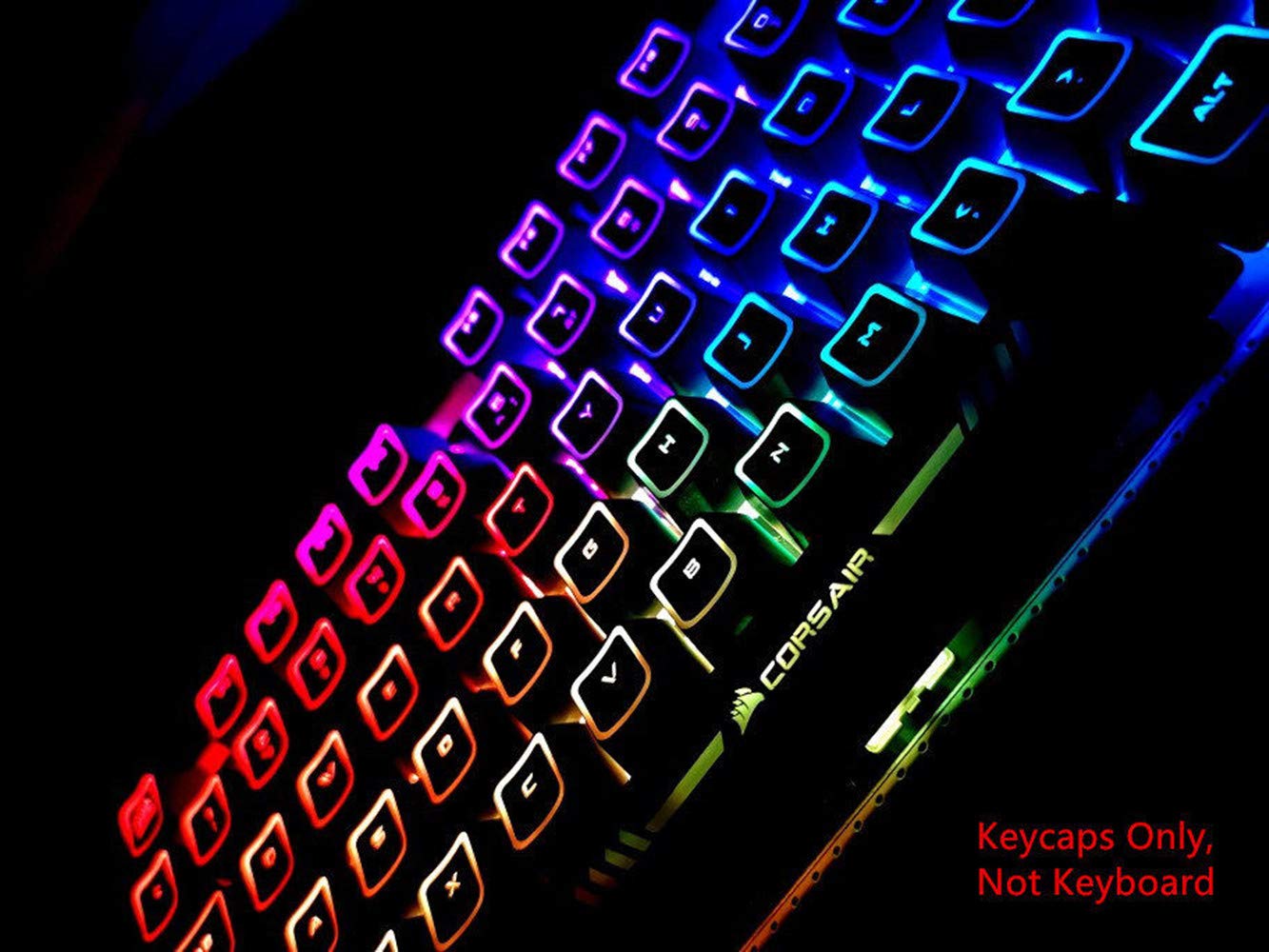 104 Keycaps ROG Backlit Keycap for Corsair K70 Lux K95 K65 K63 K68 K70 MK.2 K95 Platinum Strafe MK.2 Mechanical Keyboards Gaming