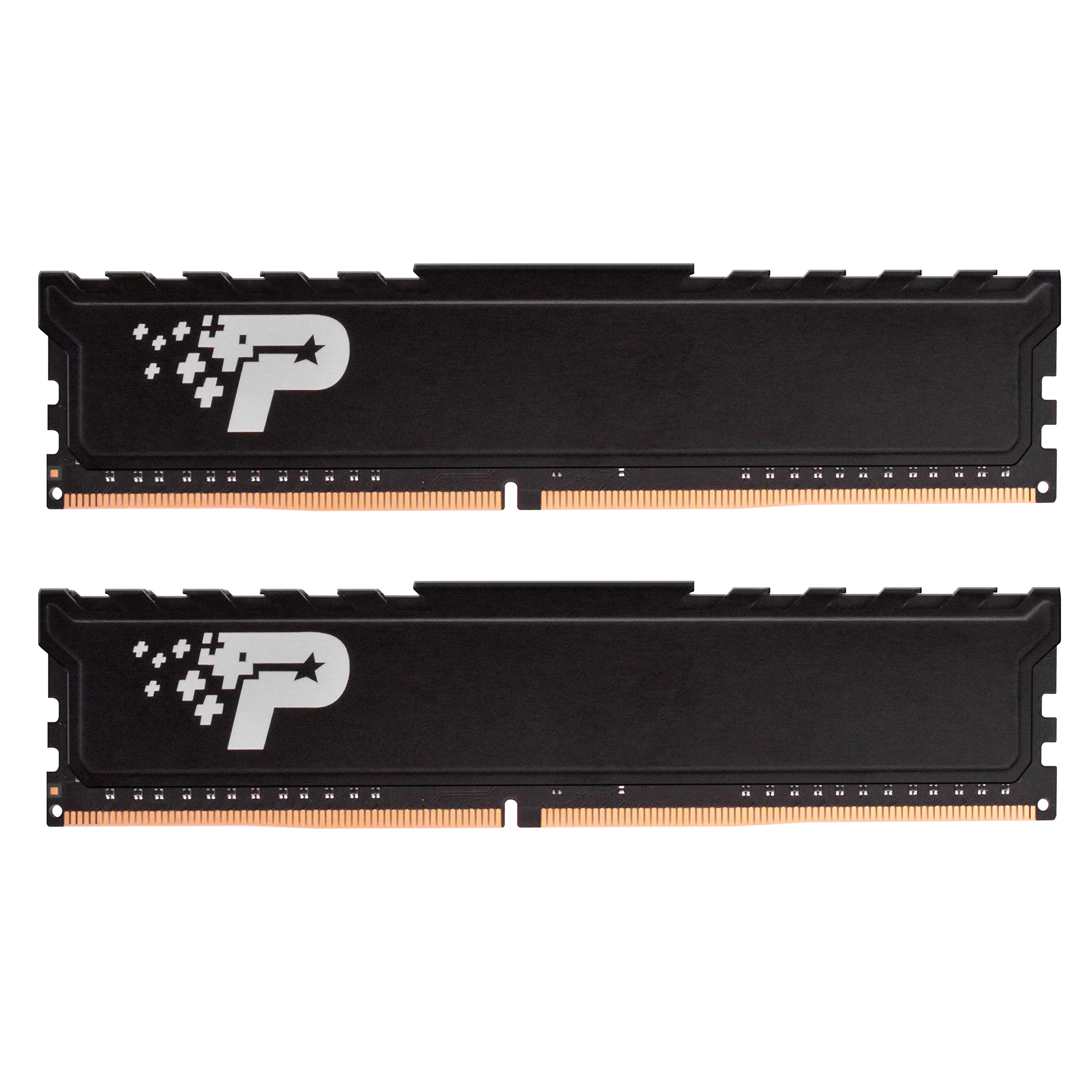 Patriot Memory Signature Premium DDR4 32GB (2x16GB) 2666MHz (PC4-21300) UDIMM Kit with Heatshield PSP432G2666KH1