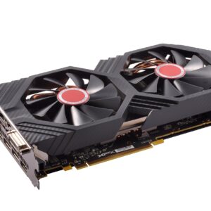 XFX Radeon RX 580 GTS XXX Edition 1386MHz OC+, 8GB GDDR5, VR Ready, Dual BIOS, 3xDP HDMI DVI, AMD Graphics Card (RX-580P8DFD6) (Renewed)