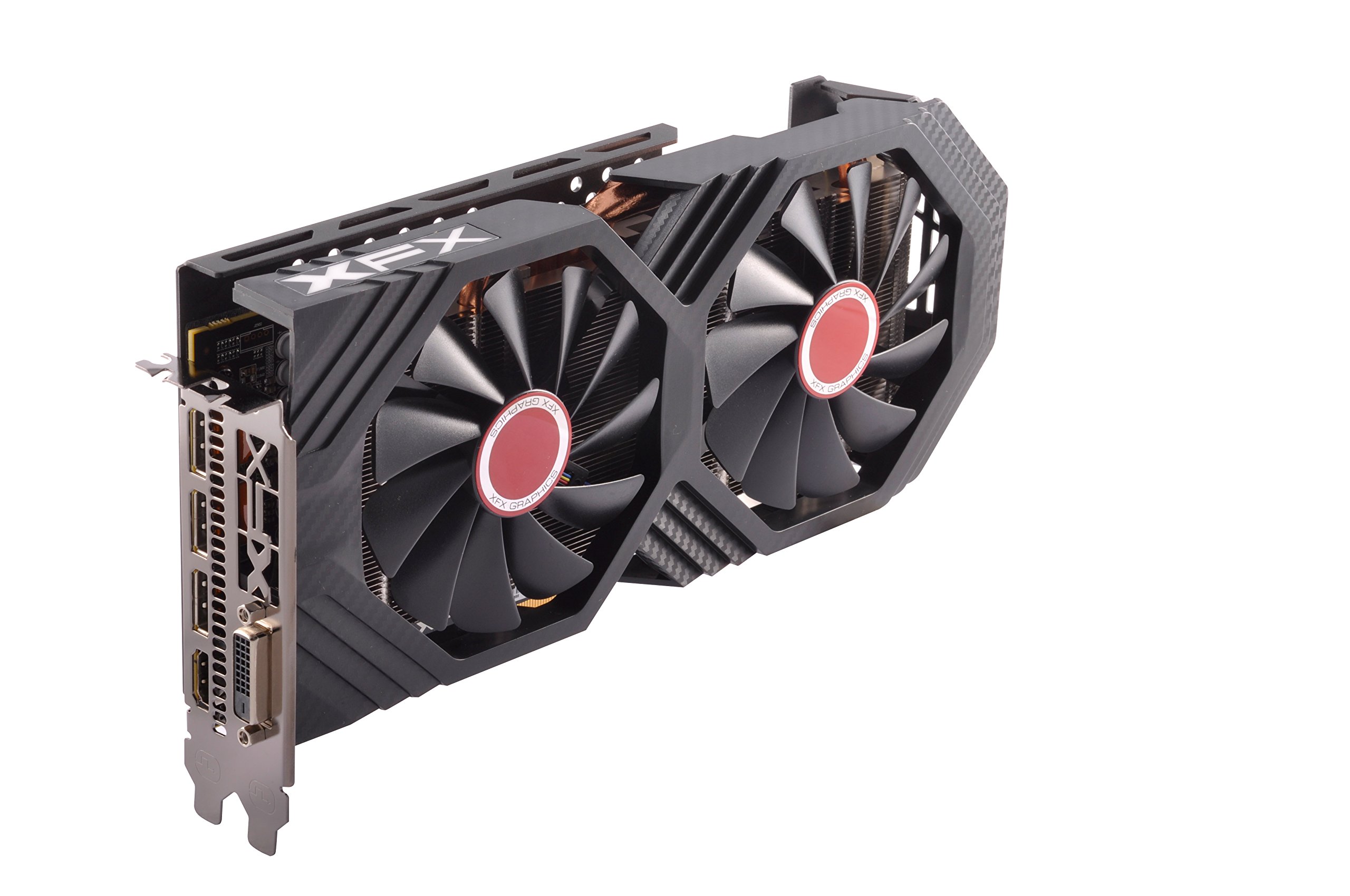 XFX Radeon RX 580 GTS XXX Edition 1386MHz OC+, 8GB GDDR5, VR Ready, Dual BIOS, 3xDP HDMI DVI, AMD Graphics Card (RX-580P8DFD6) (Renewed)