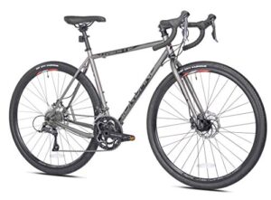 giordano trieste gravel bike, 700c small, gray