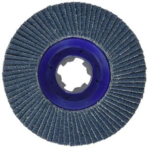 Bosch Professional Straight Flap Disc Best (for Metal, X-LOCK, X571, Diameter 115 mm, Grit Size K120, Bore Diameter 22.23 mm)