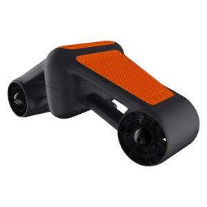 G GENEINNO Underwater Scooter Dual Propellers with 2-Speed Compatible with GoPro Orange