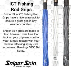 SNIPER SKIN Fishing Rod Grip | Fishing Gear Handle | Fishing Accessories | Renew Your Rod | Custom Fishing Rod | Replacement Grip | Cork