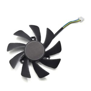 inrobert t129215sh 0.3amp video card fan replacement for zotac gtx 1060 mini graphic card