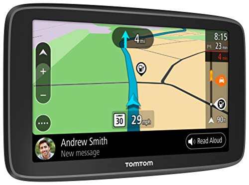 TomTom Go Comfort 5 Inch GPS Navigation Device with Updates via Wi-Fi, Real Time Traffic, Free Maps of North America, Smart Routing, Destination Prediction and Road Trips