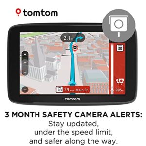 TomTom Go Comfort 5 Inch GPS Navigation Device with Updates via Wi-Fi, Real Time Traffic, Free Maps of North America, Smart Routing, Destination Prediction and Road Trips