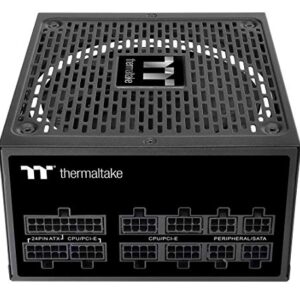 Thermaltake Toughpower GF1 850W 80+ Gold SLI/ CrossFire Ready Ultra Quiet 140mm Hydraulic Bearing Smart Zero Fan Full Modular Power Supply 10 Year Warranty PS-TPD-0850FNFAGU-1