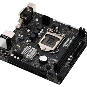 ASRock H310CM-HDV LGA1151/ Intel H310/ DDR4/ SATA3&USB3.1/ A&GbE/MicroATX Motherboard