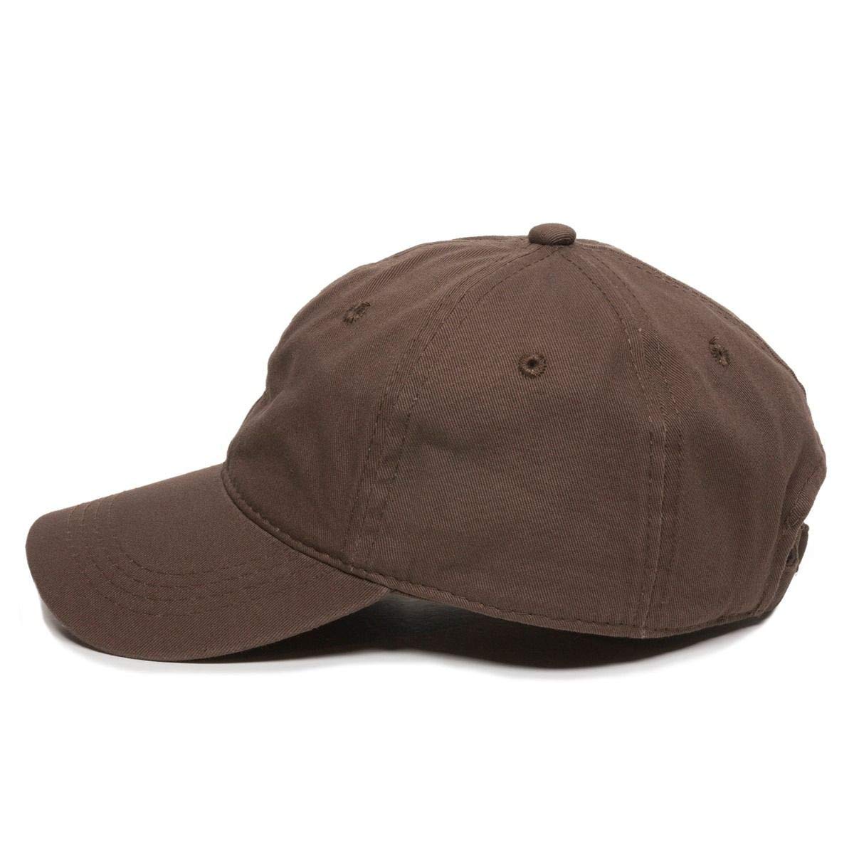 Bicycle Bike Baseball Cap Embroidered Cotton Adjustable Dad Hat Brown