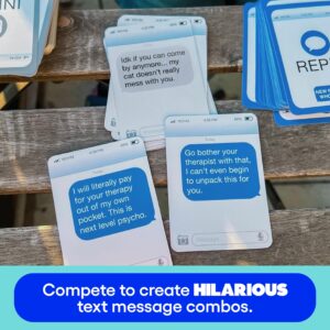 WHAT DO YOU MEME? New Phone, Who Dis? - The 100% Offline Text Messaging Party Game - Adult Card Games for Game