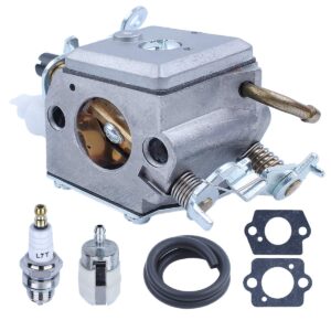 Adefol Carburetor Kit for Husqvarna 340 345 350 353 Chainsaw for Jonsered CS2141 CS2145 CS2147 CS2150 CS2152 Replaces ZAMA C3-EL18