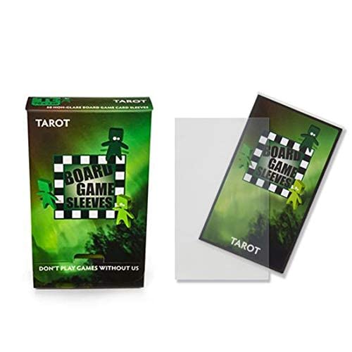 5 Packs Arcane Tinmen Non-Glare Board Game Sleeves 50 ct Tarot Size Card Sleeves Value Bundle!