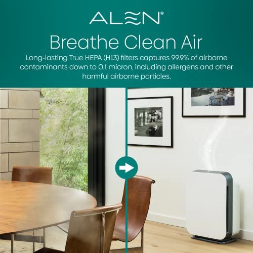 Alen Air Filter B7-Pure Replacement H13 True HEPA FIlter for BreatheSmart 75i Air Purifier - Captures Allergens, Dust, & Mold (1 Filter)