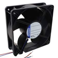 EBM-PAPST 4414ML DC Fans Tubeaxial, 119x119x38mm, 24VDC 3.2W 99CFM 3000RPM 40dBA BB, 2 Wire Leads, Fiberglass Reinforced PBT Frame