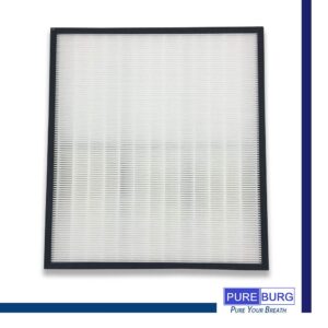 PUREBURG Replacement True HEPA Filter Compatible with Hunter 30940 fits 30210 30214 30215 30216 30225 30244 30245 30260 30398 30400 30401 30402 30525 36260 36395 37225 Air Purifiers,1-Pack