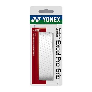 yonex excel pro replacement grip (white)