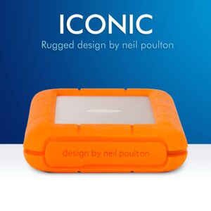 LaCie Rugged RAID 4TB, Thunderbolt and USB 3.0 Portable Hard Drive (STFR4000800) (Renewed)