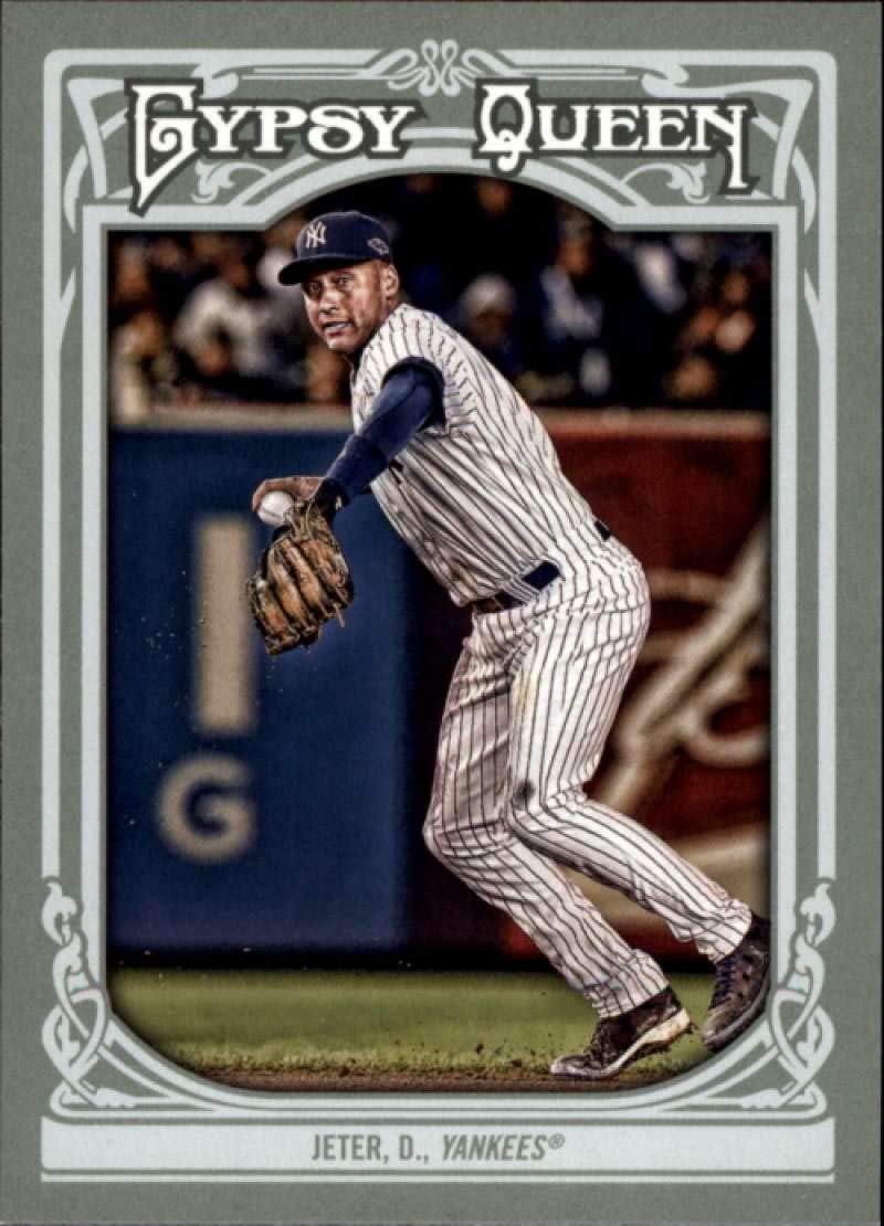 2013 Topps Gypsy Queen #150 Derek Jeter Yankees MLB Baseball Card NM-MT