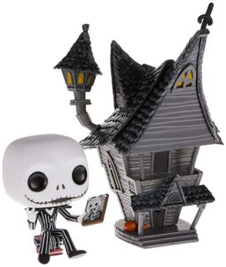 funko 42599 pop. vinyl: town: nightmare before christmas jack's house w collectible figure, multicolour, us one-size