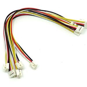 SeeedStudio Grove - Universal 4 Pin Buckled 20cm Cable (5 PCs Pack)