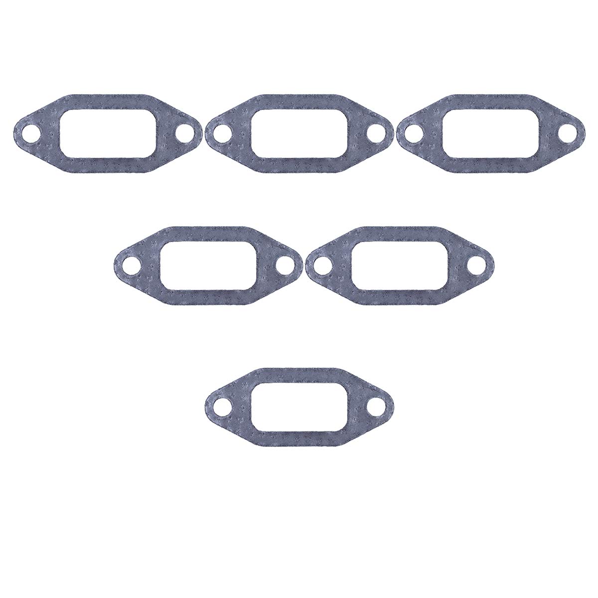 Adefol 6 x Exhaust Muffler Gasket for Husqvarna 365 362 371 372 365 362 371 372 385 390 XP 371K 375K Saws 503775901