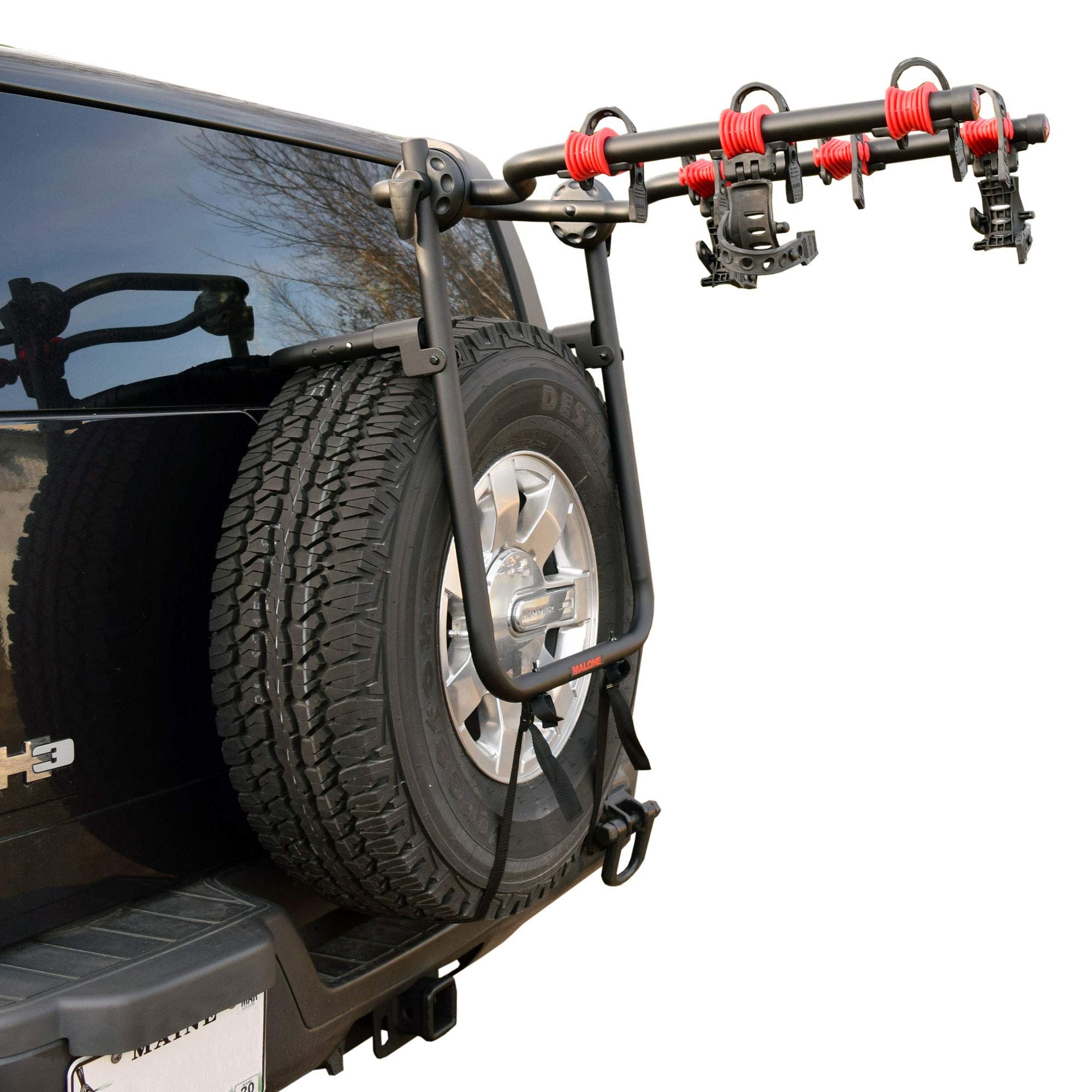 Malone Hanger Spare Tire OS 3-Bike Carrier