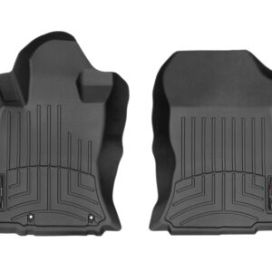 WeatherTech Custom Fit FloorLiners for Subaru Forester - 1st Row (4415001), Black