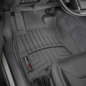 WeatherTech Custom Fit FloorLiners for Subaru Forester - 1st Row (4415001), Black