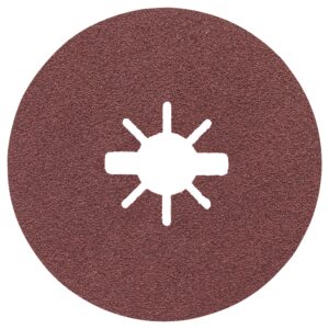 bosch professional fibre sanding discs expert (for metal, x-lock, r444, diameter 125 mm, grit size 80, bore diameter: 22.23 mm)
