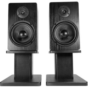 Rockville Pair Computer/Bookshelf Desktop Speaker/Studio Monitor Stands (RHT8G)