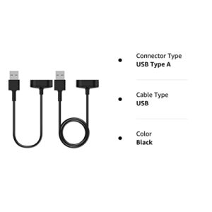 2 Pack Charger Cable for Fitbit Inspire HR and Fitbit Inspire Smartwatch, Replacement USB Charging Charger Cord for Fitbit Inspire/Fitbit Inspire HR (3.3ft/0.5ft)