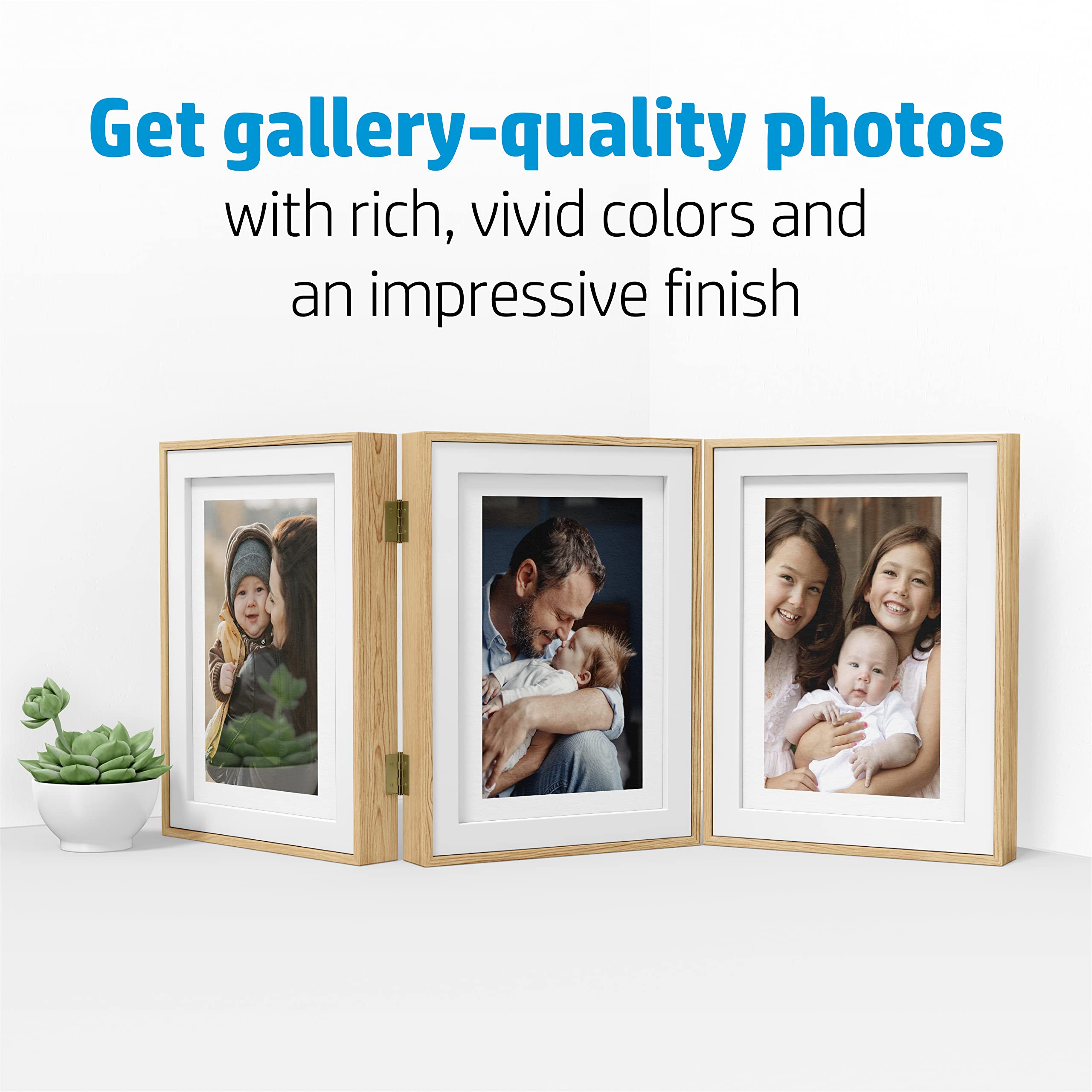 HP Premium Plus Photo Paper | Glossy | 4x6 | 25 Sheets (4WN03A)