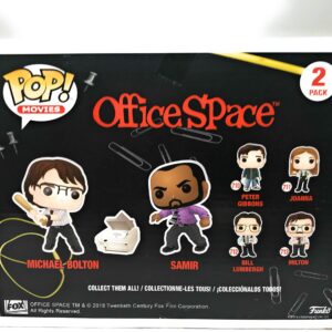 Funko POP! Movies: Office Space 2-Pack Michael Bolton & Samir Limited Edition Exclusive 2019 Spring Convention