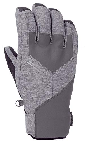 Gordini Men's Men's Aquabloc Ix Waterproof Insulated Gloves, Gunmetal, Large