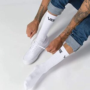 Vans Classic Crew Checkerboard Socks 3 Pack Men's , White, 6.5-9