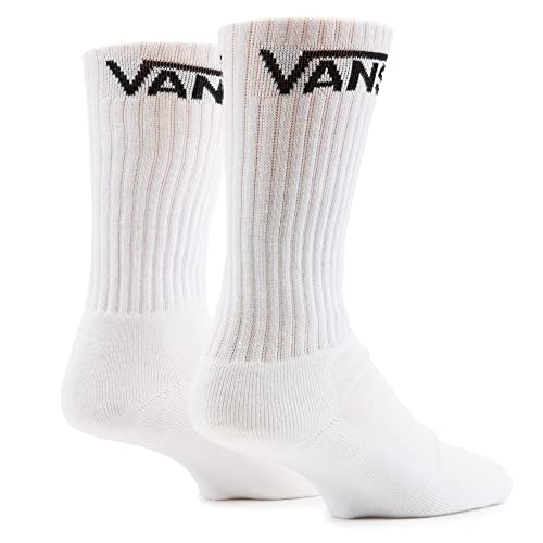 Vans Classic Crew Checkerboard Socks 3 Pack Men's , White, 6.5-9